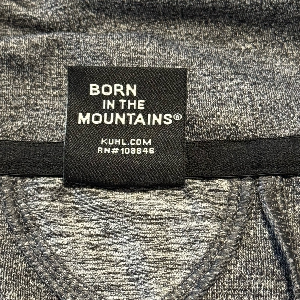Kuhl Women’s Revivr Zip Up Hooded Sweat Shirt Gray Size Large - Picture 7 of 11